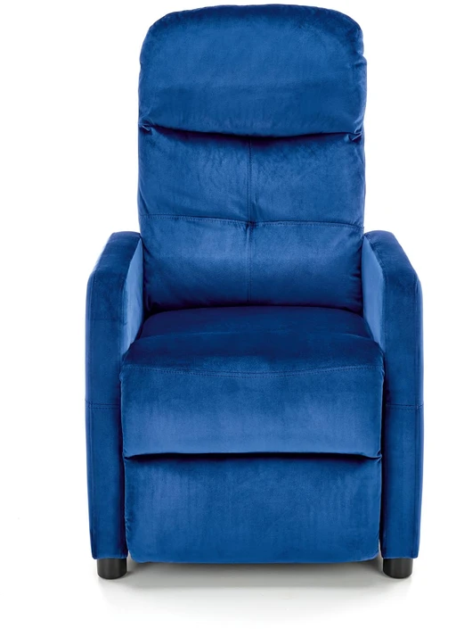 Fotelis FELIPE 2 recliner color: dark mėlynas