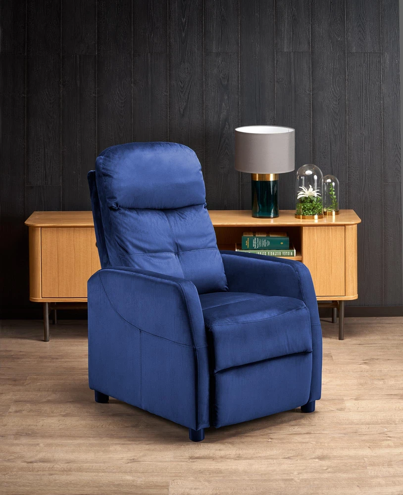 Fotelis FELIPE 2 recliner color: dark mėlynas