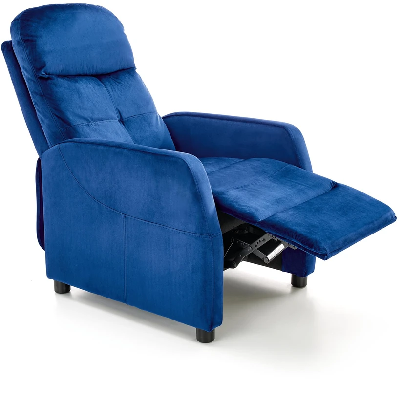 Fotelis FELIPE 2 recliner color: dark mėlynas