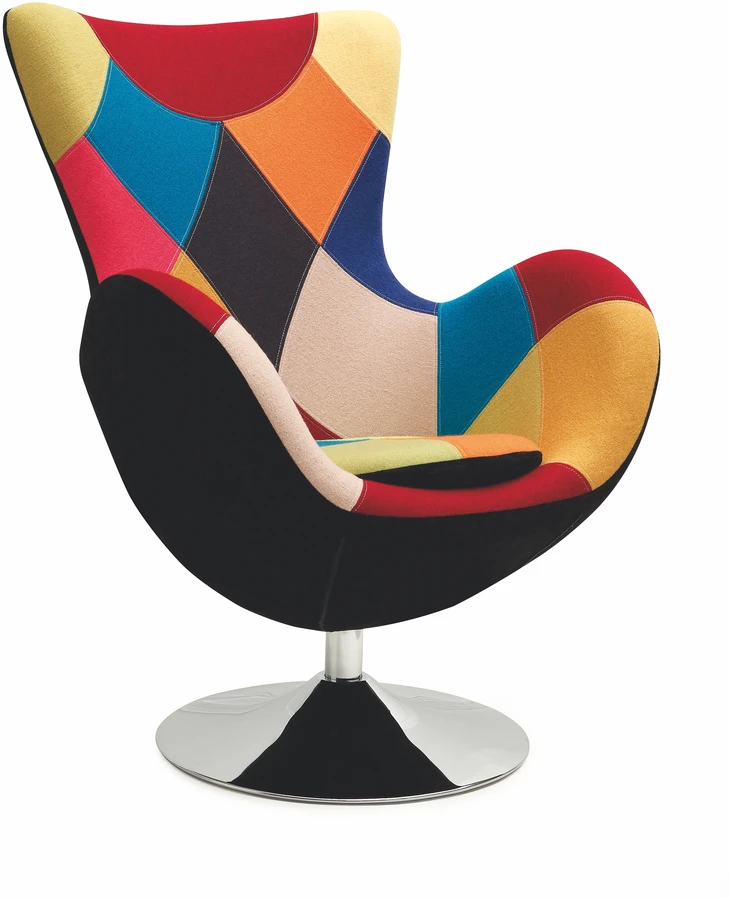 Fotelis BUTTERFLY chair color: multicolored