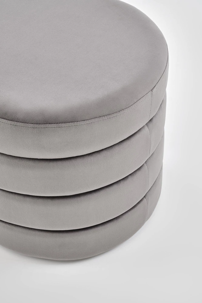 Fotelis CALPI bench with storage function, pilkas