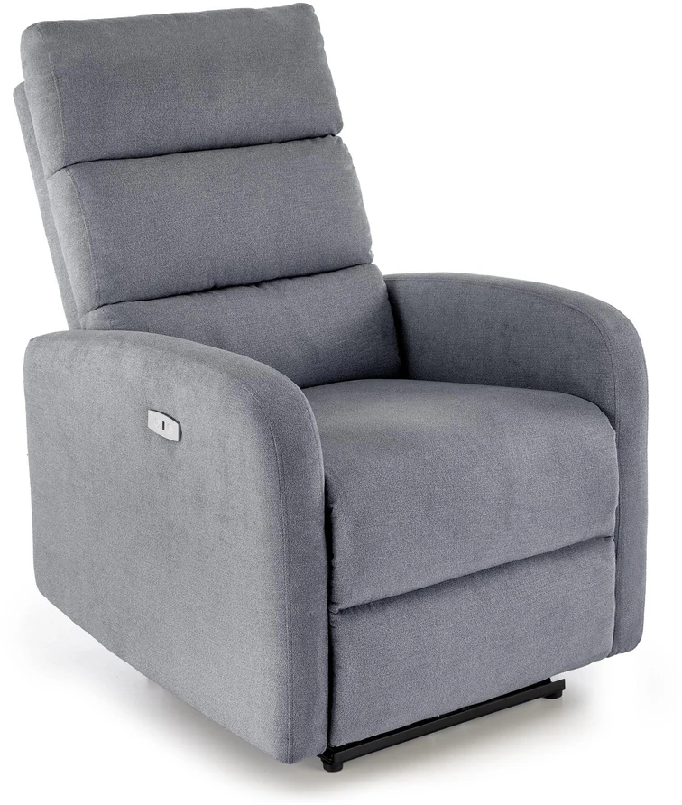 Fotelis CARINIO leisure chair, pilkas