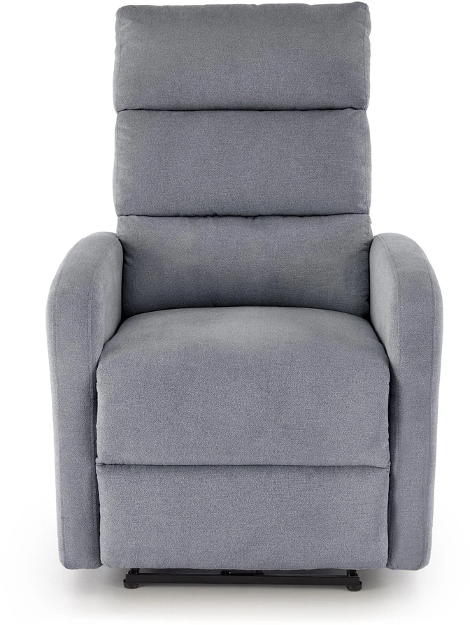 Fotelis CARINIO leisure chair, pilkas
