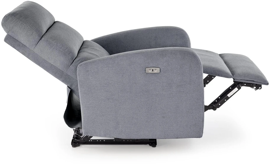 Fotelis CARINIO leisure chair, pilkas