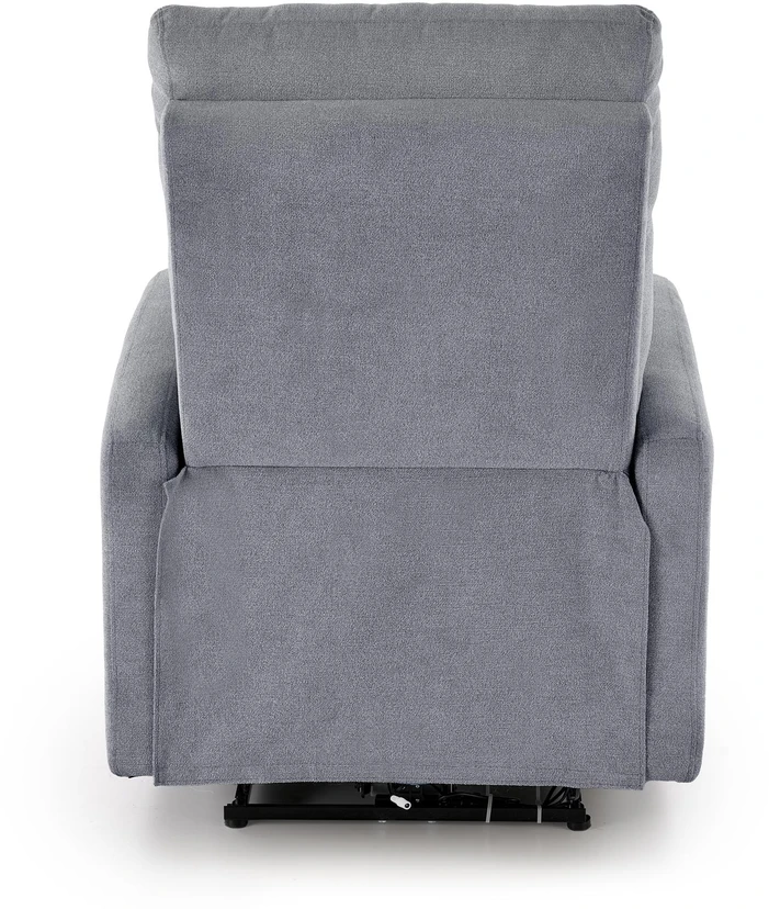 Fotelis CARINIO leisure chair, pilkas