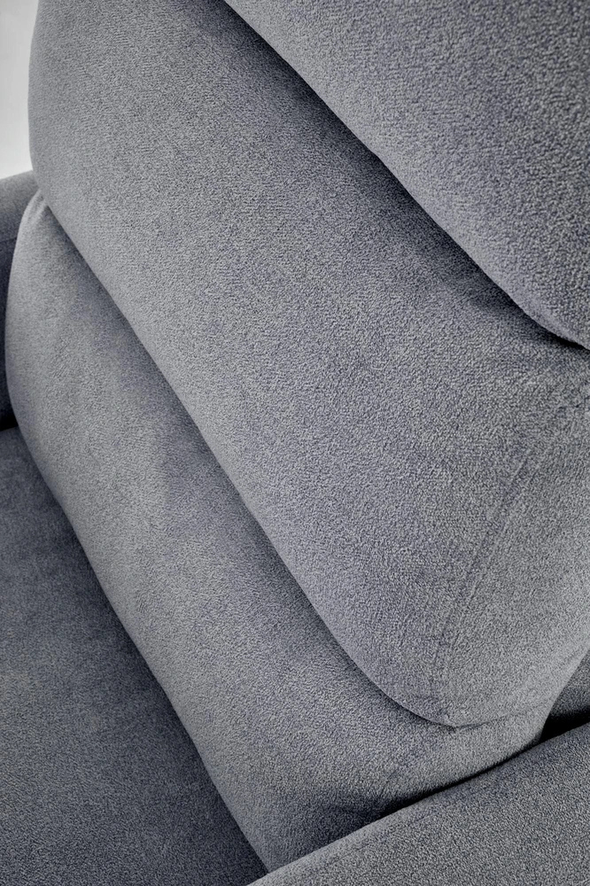 Fotelis CARINIO leisure chair, pilkas