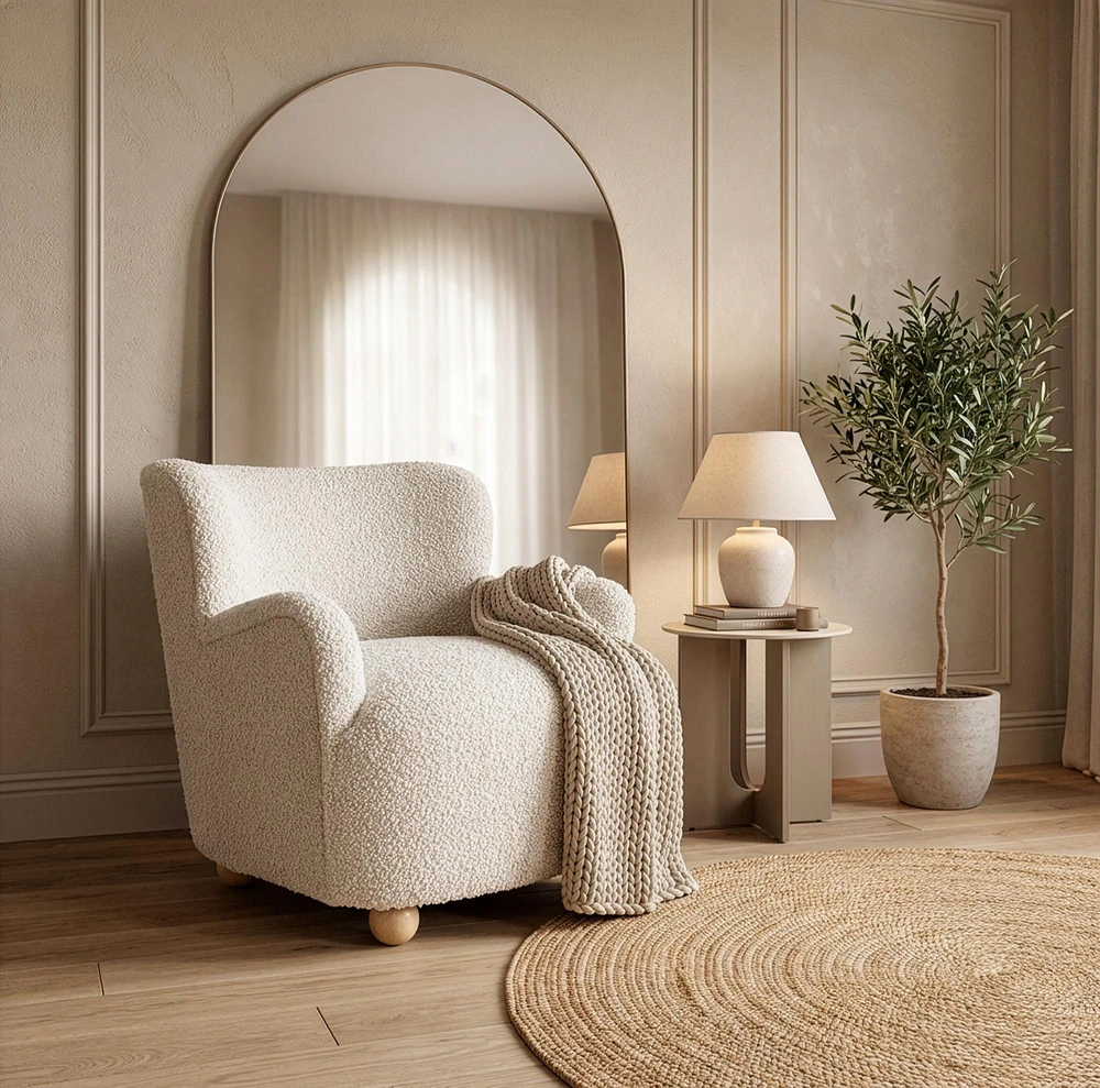 Fotelis CLAUDIO l.chair cream