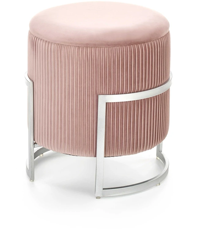 Fotelis CRICKET pouffe color: light pink