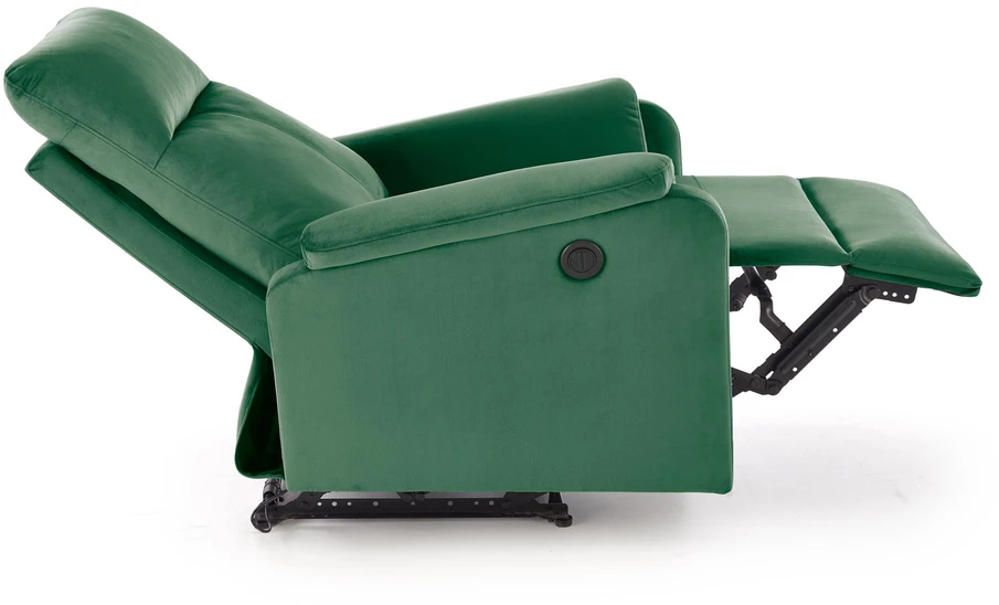 Fotelis CROCUS electric recliner, d.žalias
