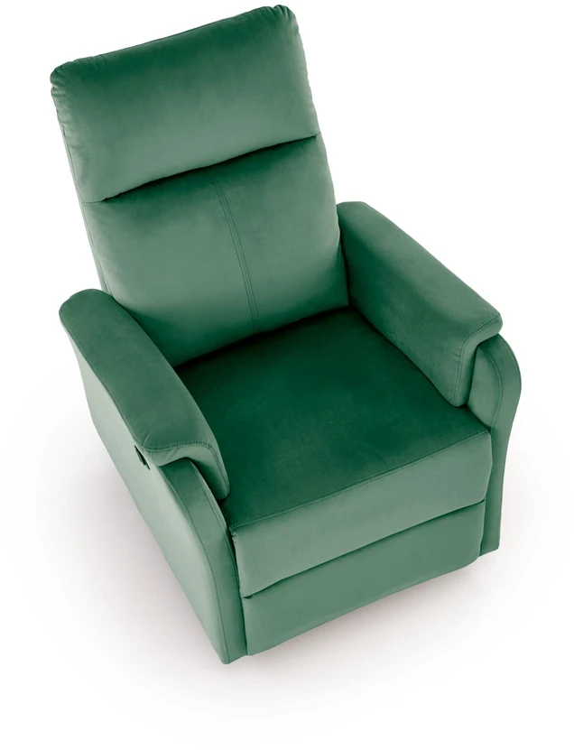 Fotelis CROCUS electric recliner, d.žalias