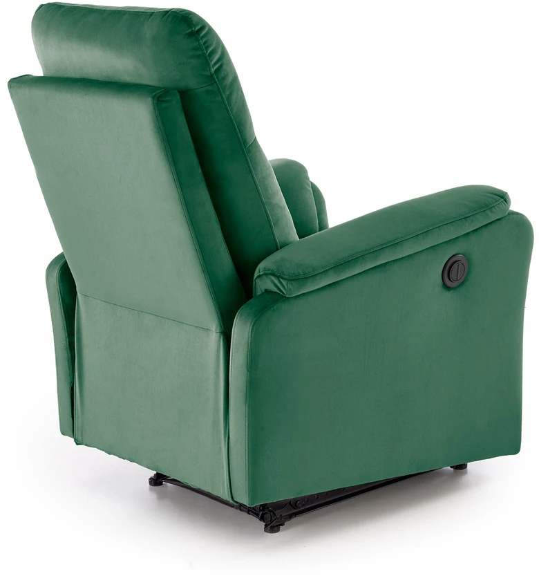 Fotelis CROCUS electric recliner, d.žalias
