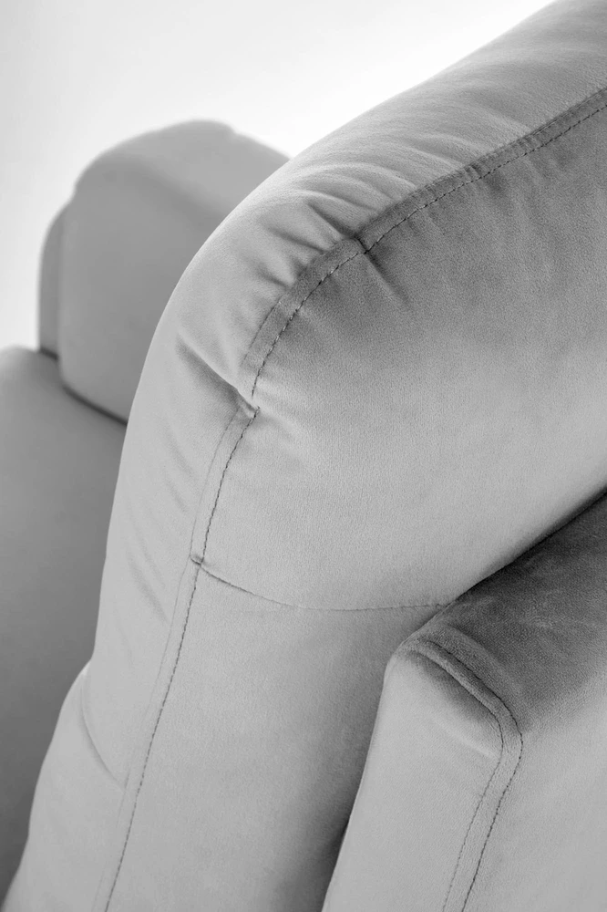 Fotelis CROCUS electric recliner, pilkas