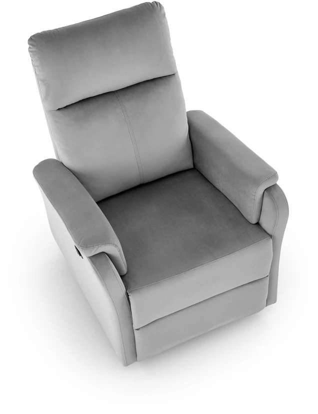 Fotelis CROCUS electric recliner, pilkas