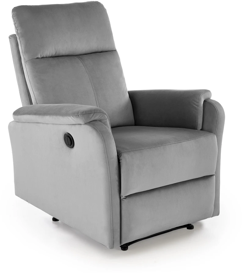 Fotelis CROCUS electric recliner, pilkas