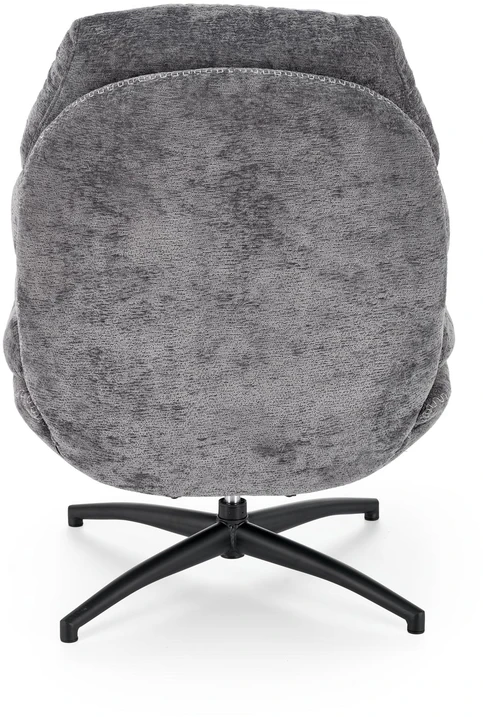 Fotelis DARIO leisure chair, with stool pilkas