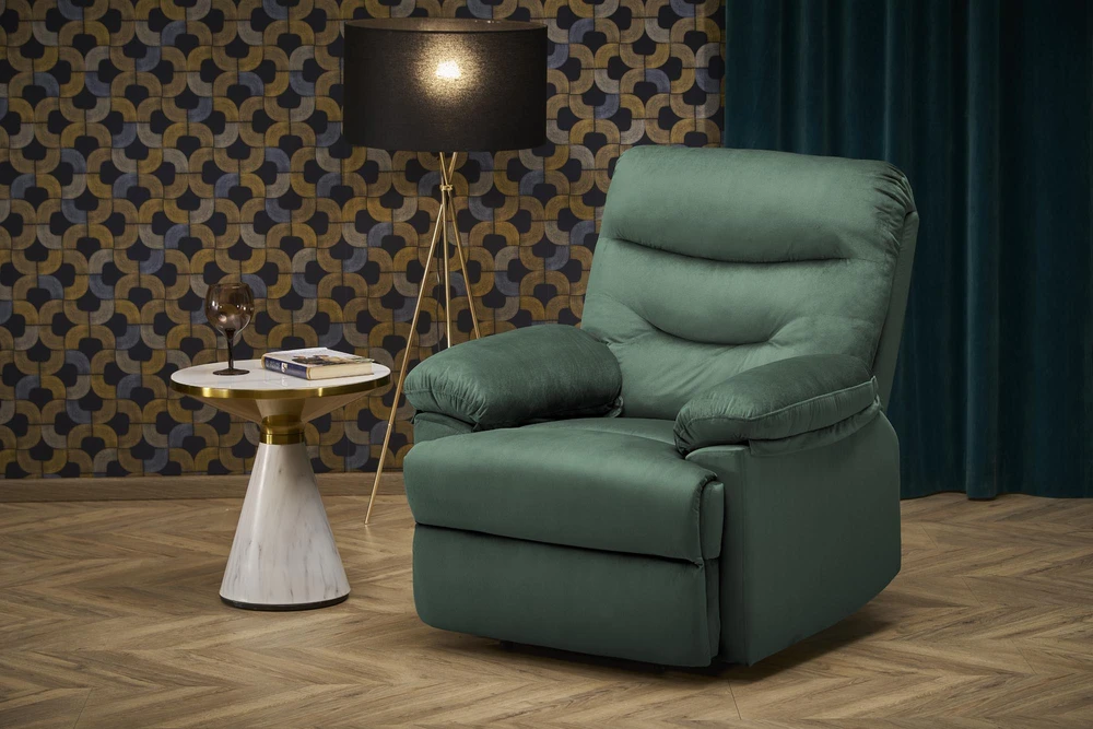 Fotelis DRAGER leisure chair, d.žalias