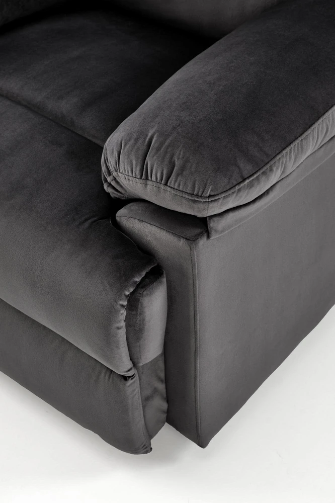 Fotelis DRAGER leisure chair, juodas