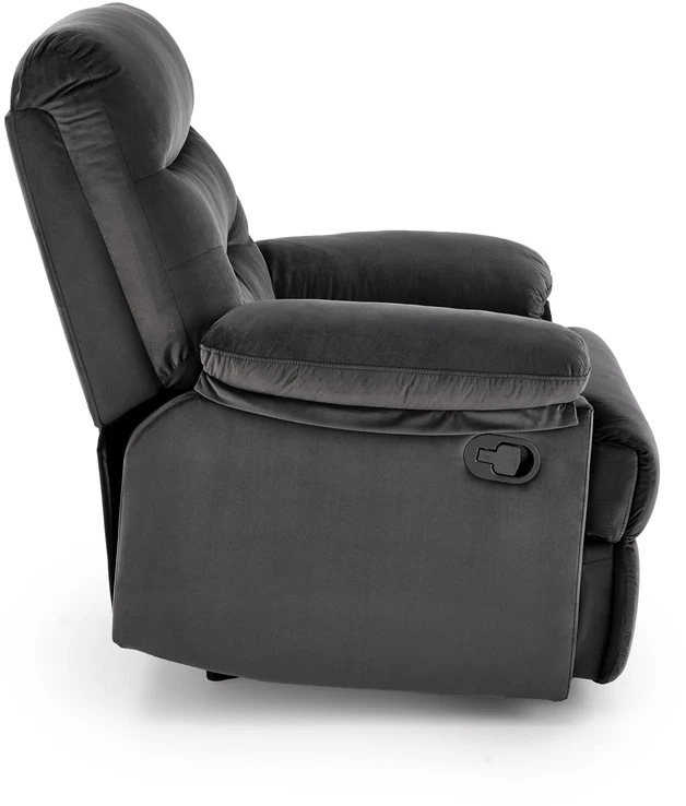 Fotelis DRAGER leisure chair, juodas