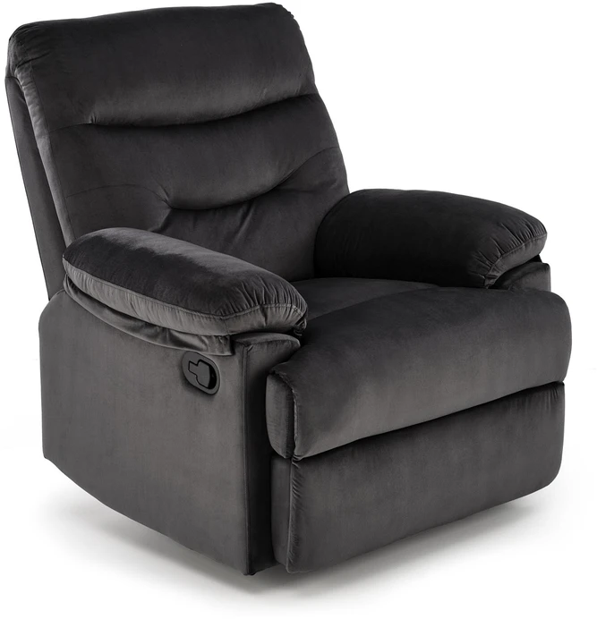 Fotelis DRAGER leisure chair, juodas