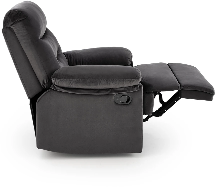 Fotelis DRAGER leisure chair, juodas