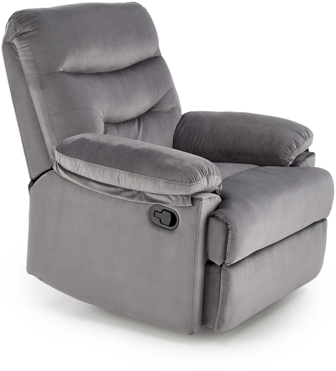 Fotelis DRAGER leisure chair, pilkas