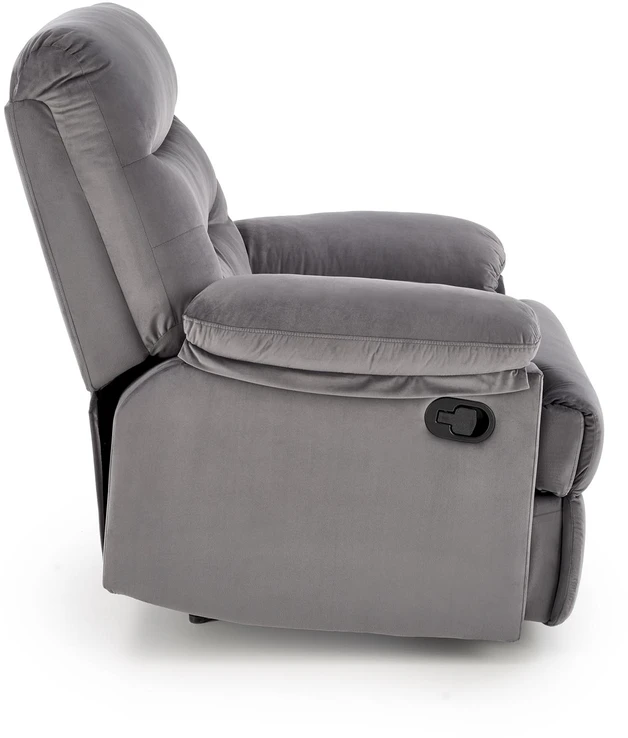 Fotelis DRAGER leisure chair, pilkas
