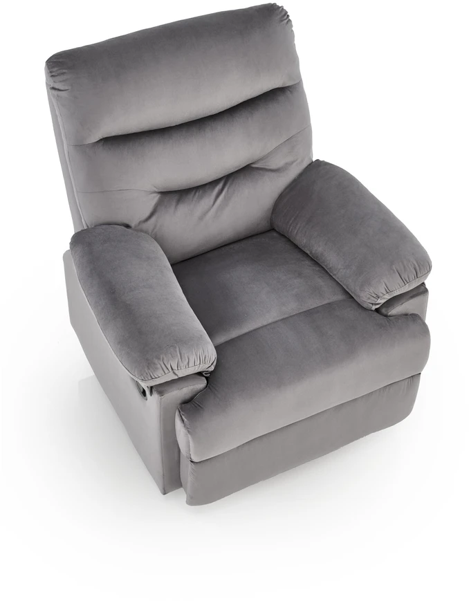 Fotelis DRAGER leisure chair, pilkas