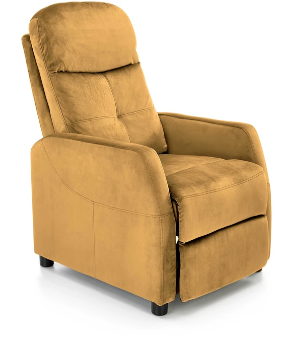 Fotelis FELIPE 2 recliner color: mustard