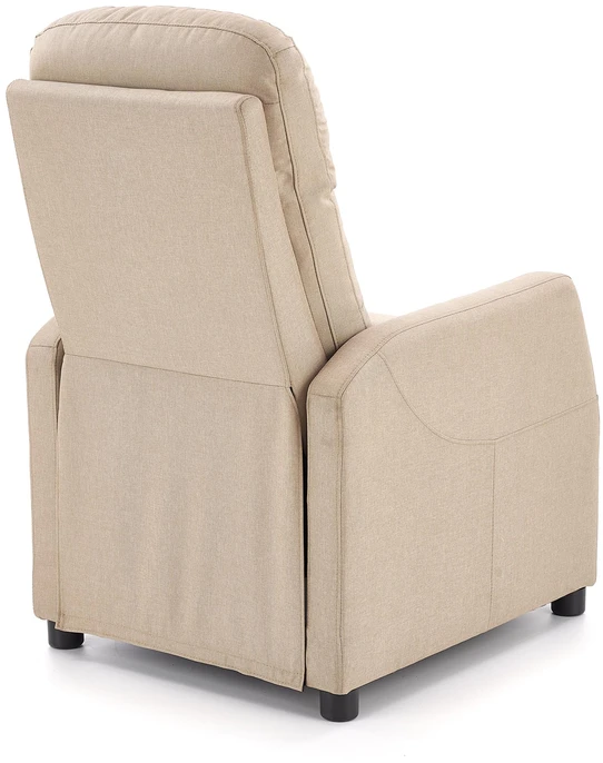 Fotelis FELIPE recliner, color: beige