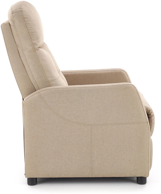 Fotelis FELIPE recliner, color: beige