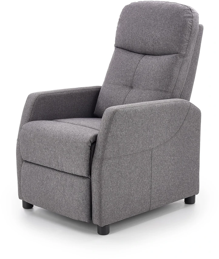 Fotelis FELIPE recliner, color: dark pilkas