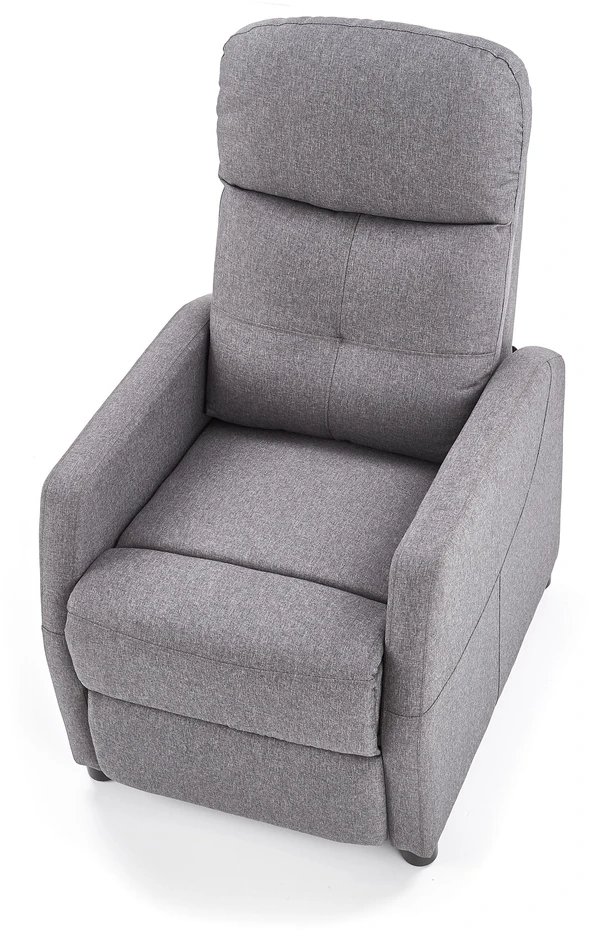 Fotelis FELIPE recliner, color: dark pilkas