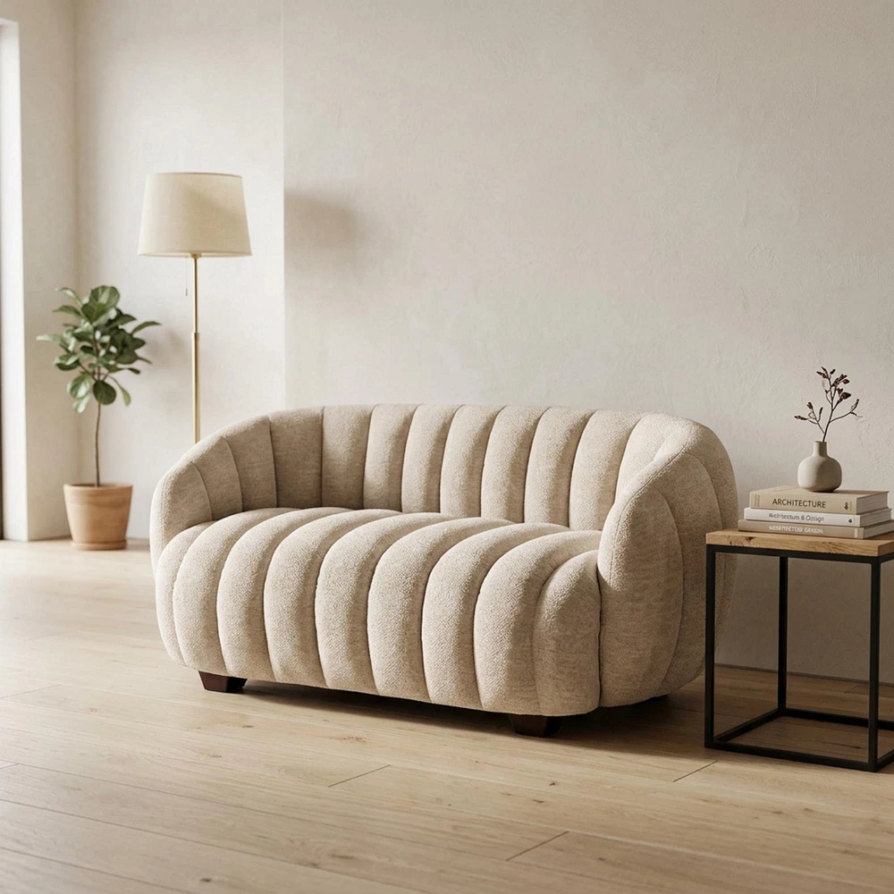 Fotelis FRASER XL, leisure chair, cream
