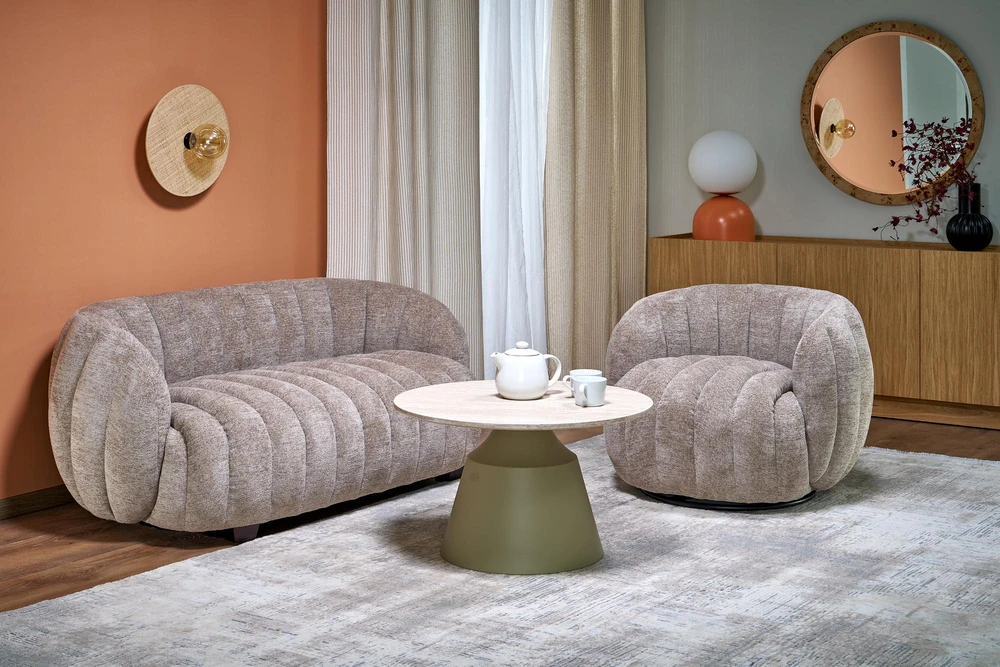 Fotelis FRASER XL, leisure chair, d.beige