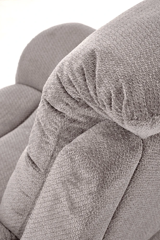 Fotelis GALEON elektrinė recliner, pilka
