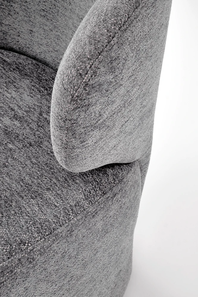 Fotelis GLEN leisure chair, pilkas