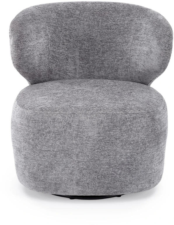 Fotelis GLEN leisure chair, pilkas