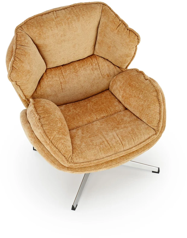 Fotelis GUIDO leisure chair, mustard