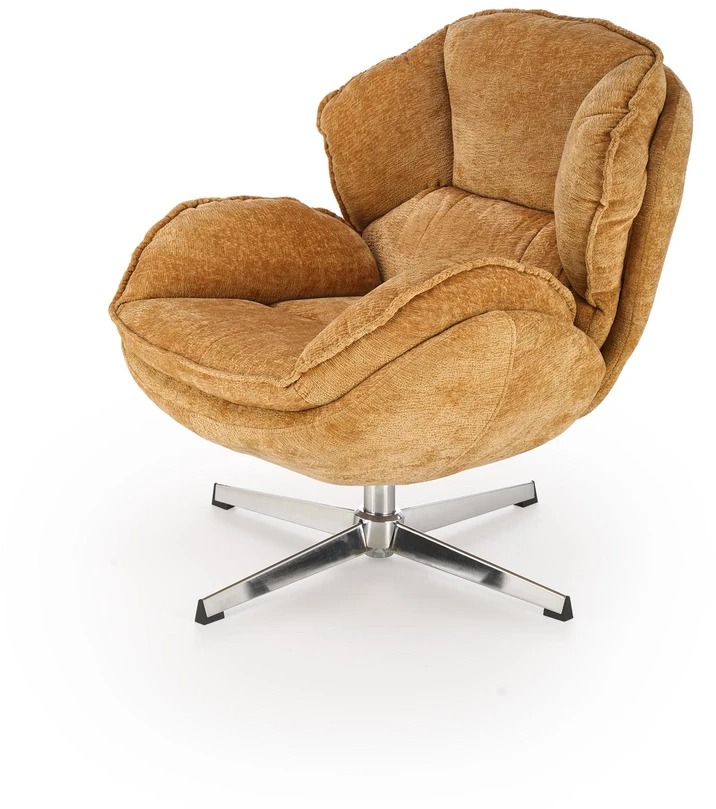 Fotelis GUIDO leisure chair, mustard