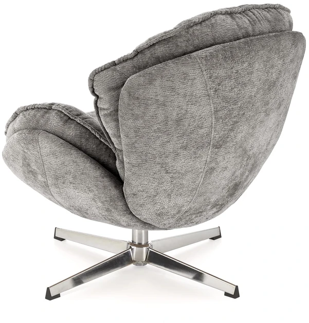 Fotelis GUIDO leisure chair, pilkas