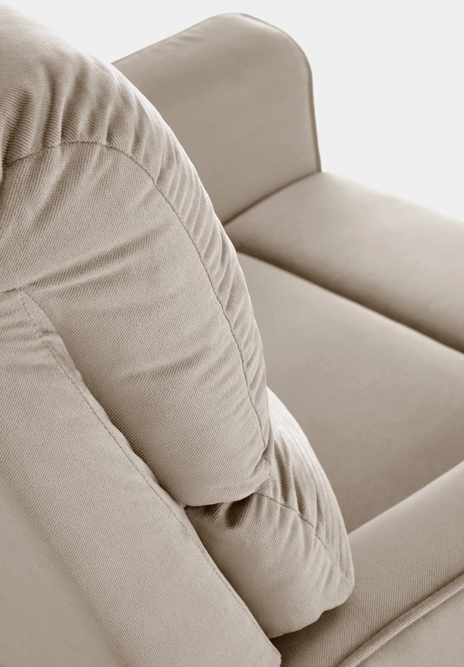 Fotelis KARIM recliner, color: beige