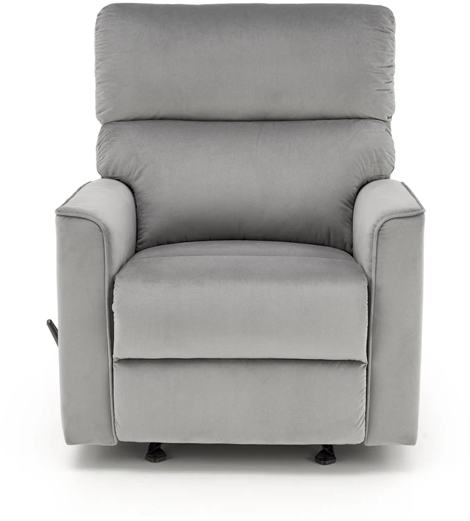 Fotelis KARIM recliner, pilkos spalvos