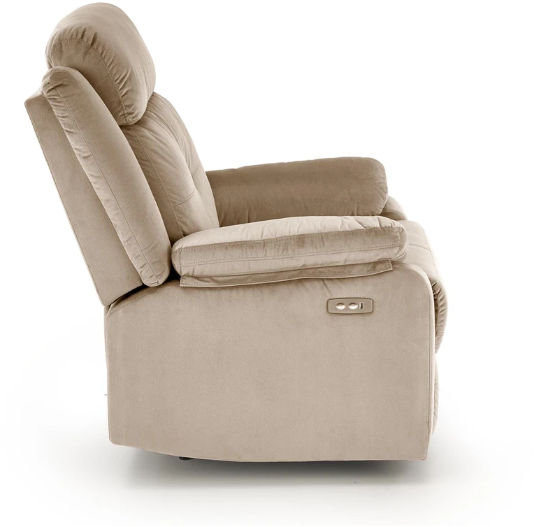 Fotelis LORIS recliner, color: beige
