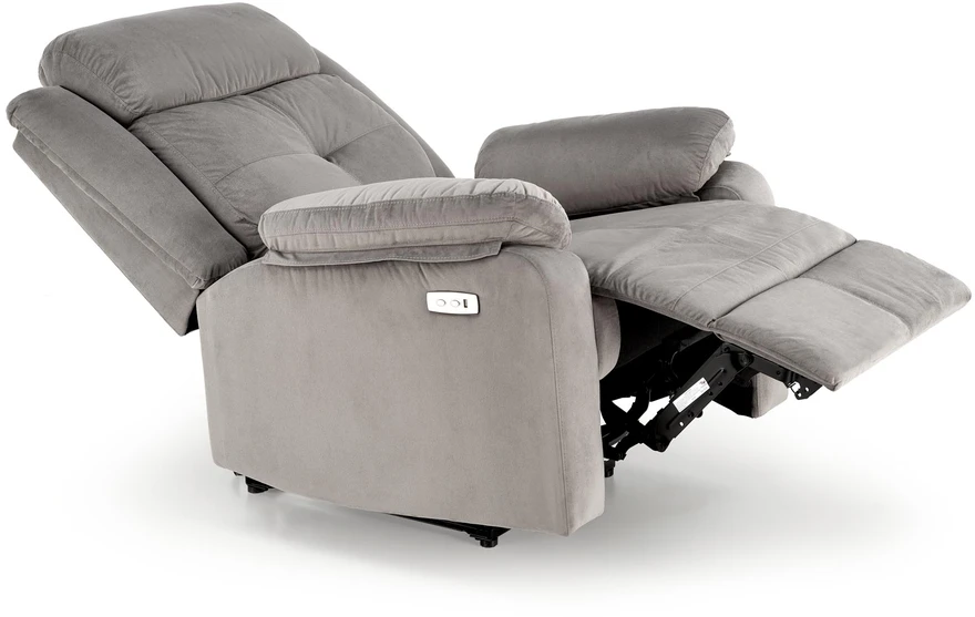 Fotelis LORIS recliner, color: pilkas