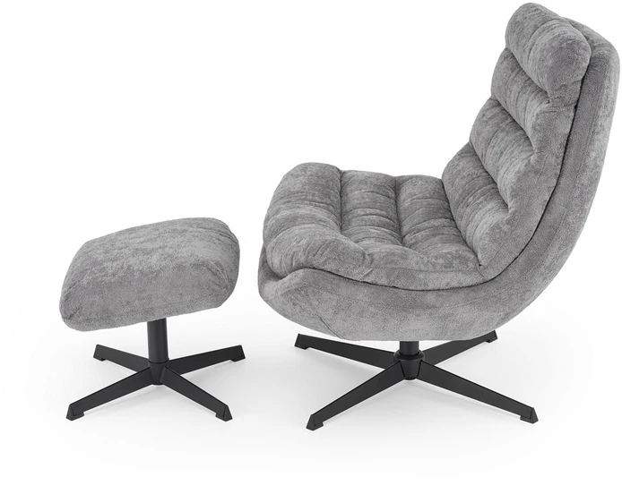 Fotelis OLYMPIC leisure chair pilkas