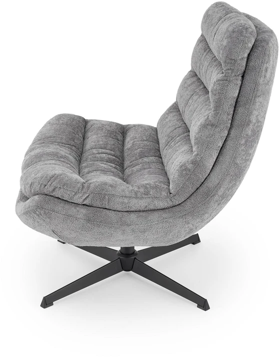 Fotelis OLYMPIC leisure chair pilkas