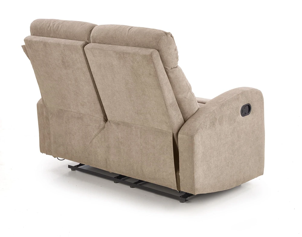 Fotelis OSLO 2S sofa su recliner funkcija, spalva: smėlio