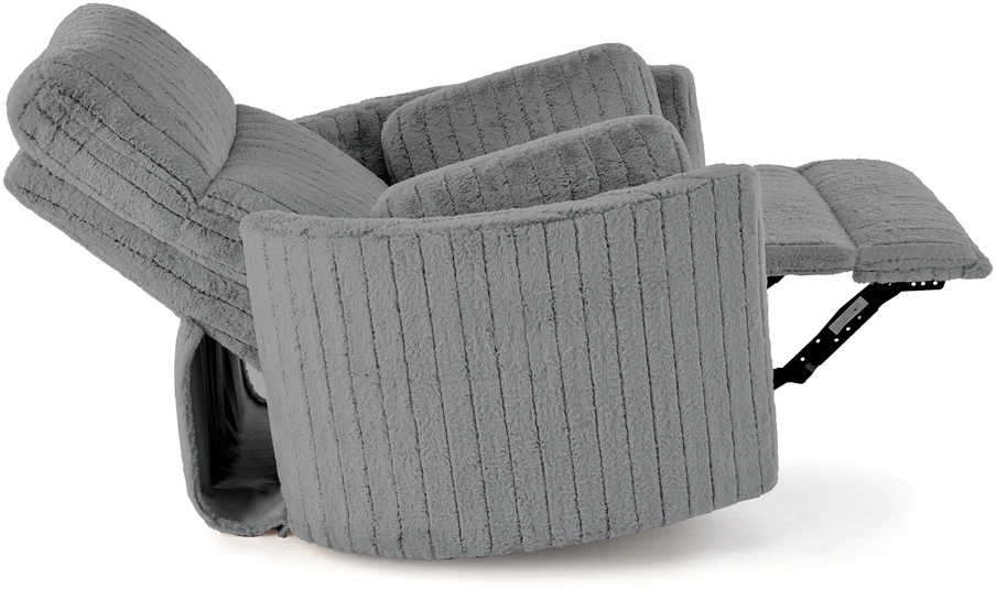 Fotelis PEGAS leisure chair, pilkas