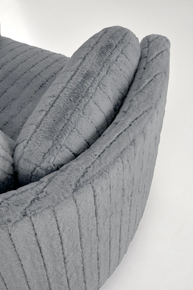 Fotelis PEGAS leisure chair, pilkas