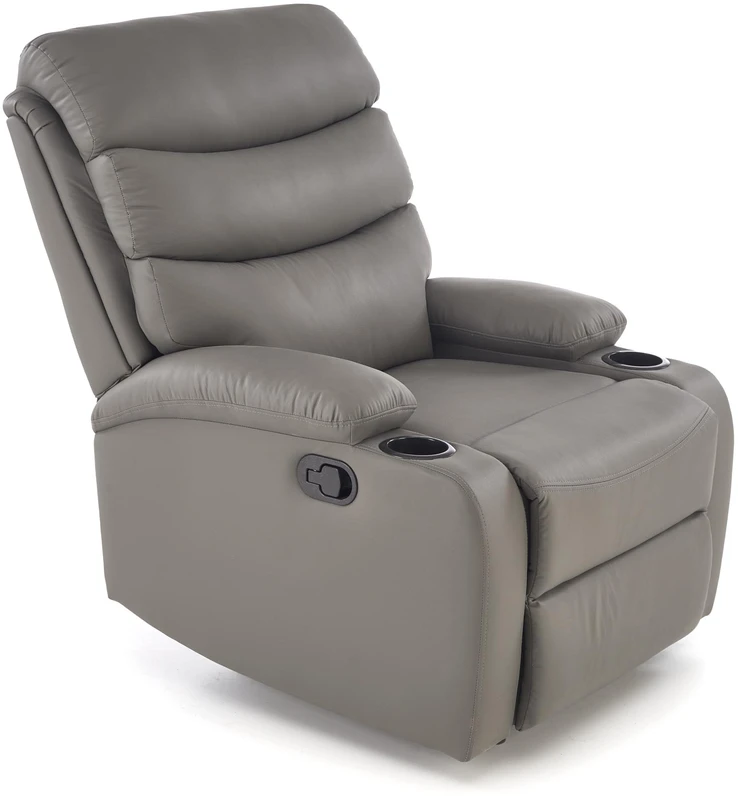 Fotelis PERUS leisure chair, pilkas